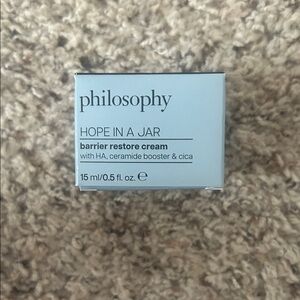 Philosophy Hope in a Jar Barrier Restore Cream - White and Black